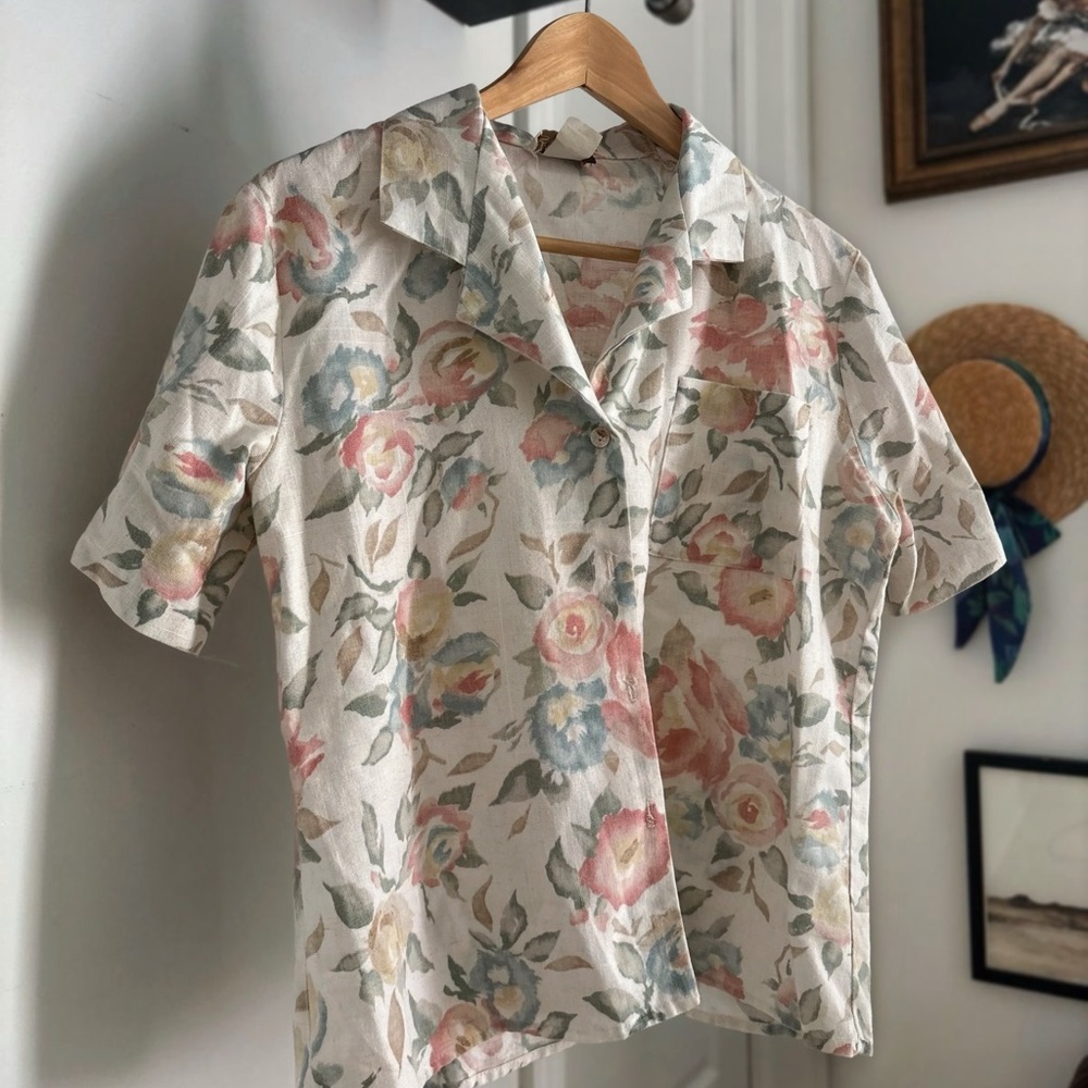 Jessica Scott Floral Blouse